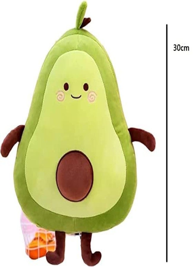 CHIRKUT Ultra-Soft Avocado Plush Toy for Kids | Washable & Non-Toxic Stuffed Fruit Toy for Babies & Toddlers | Cuddly Soft Toy Gift Cute & Durable Avocado Toy (AVACADOO) - Image 2